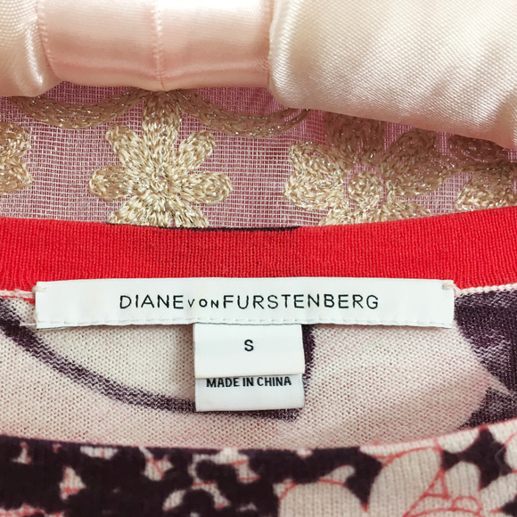 Fabulous Pattern, DVF Knit Shift Dress - Picture 2 of 5